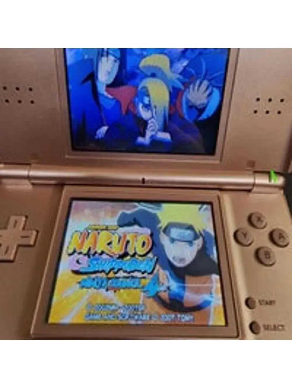 Naruto Shippuden Nintendo DS Games Lot of 2 Path of the Ninja & Ninja Council 4